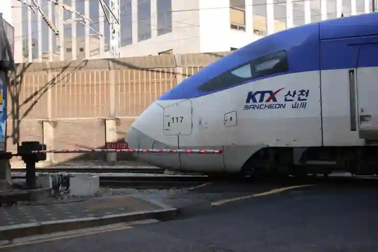 KTX 4인 동반석에서의 특별한 여행 경험 나누기
