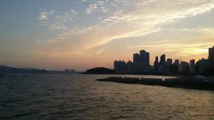 부산 동백섬 배편